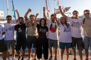 sumud flotilla syros